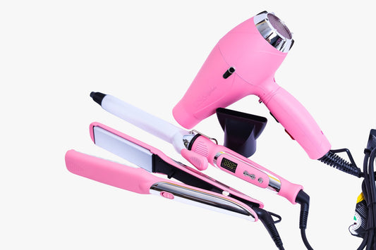 3 in 1 Beautiful Hair Tools Set En-6305B By ENZO