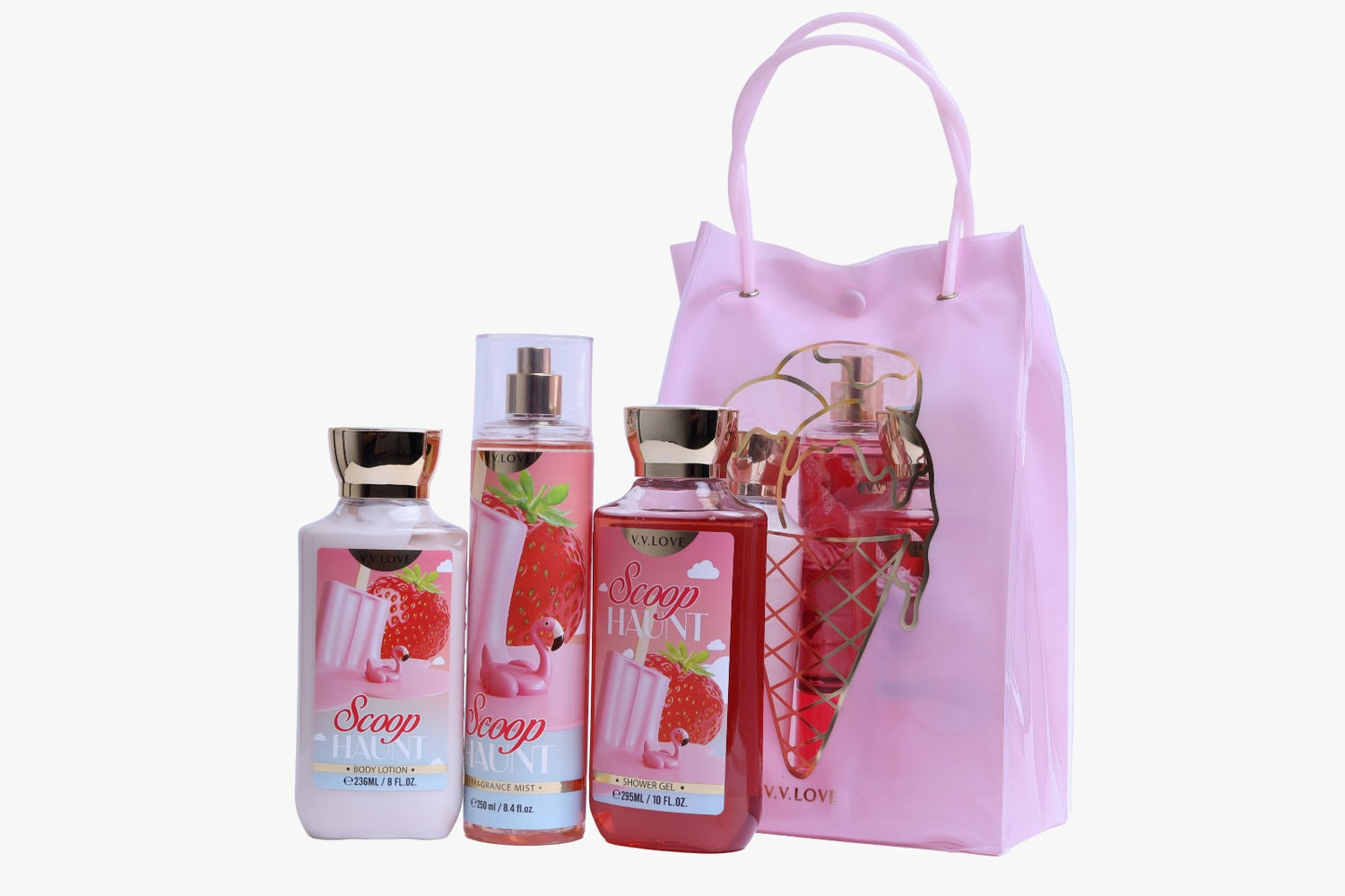 3 Pcs Beauty Bag By V.V.LOVE