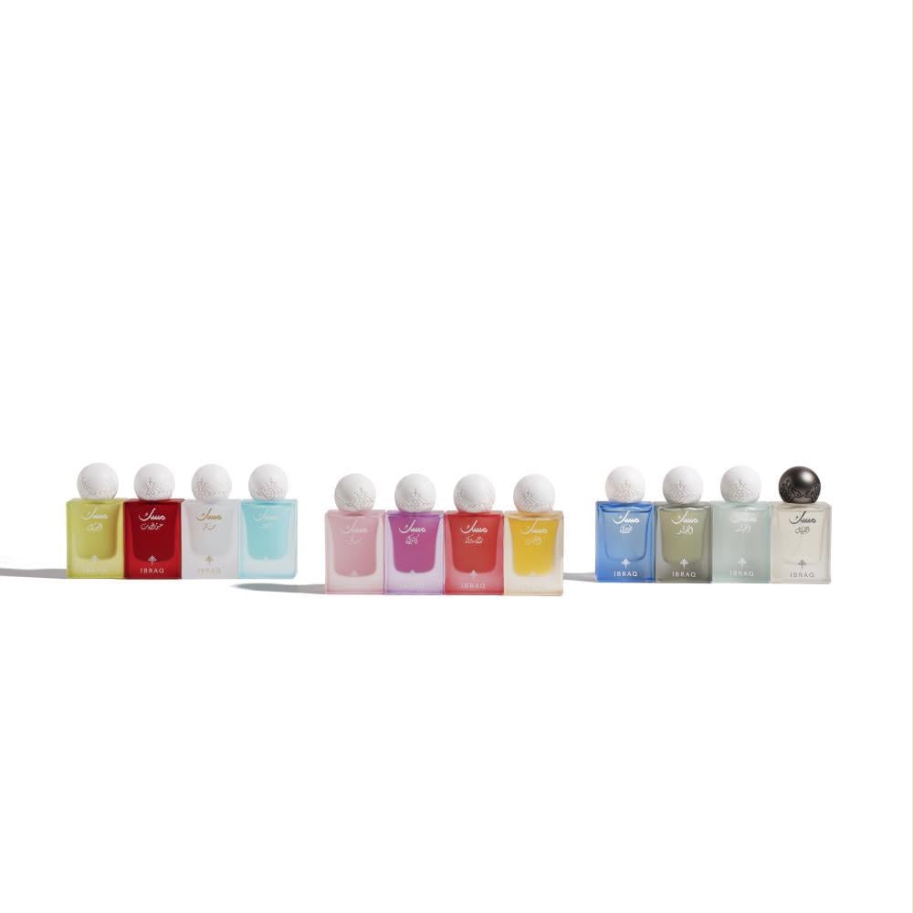 مجموعة إبراق المسك، 12 عطرًا × 20 مل، للجنسين