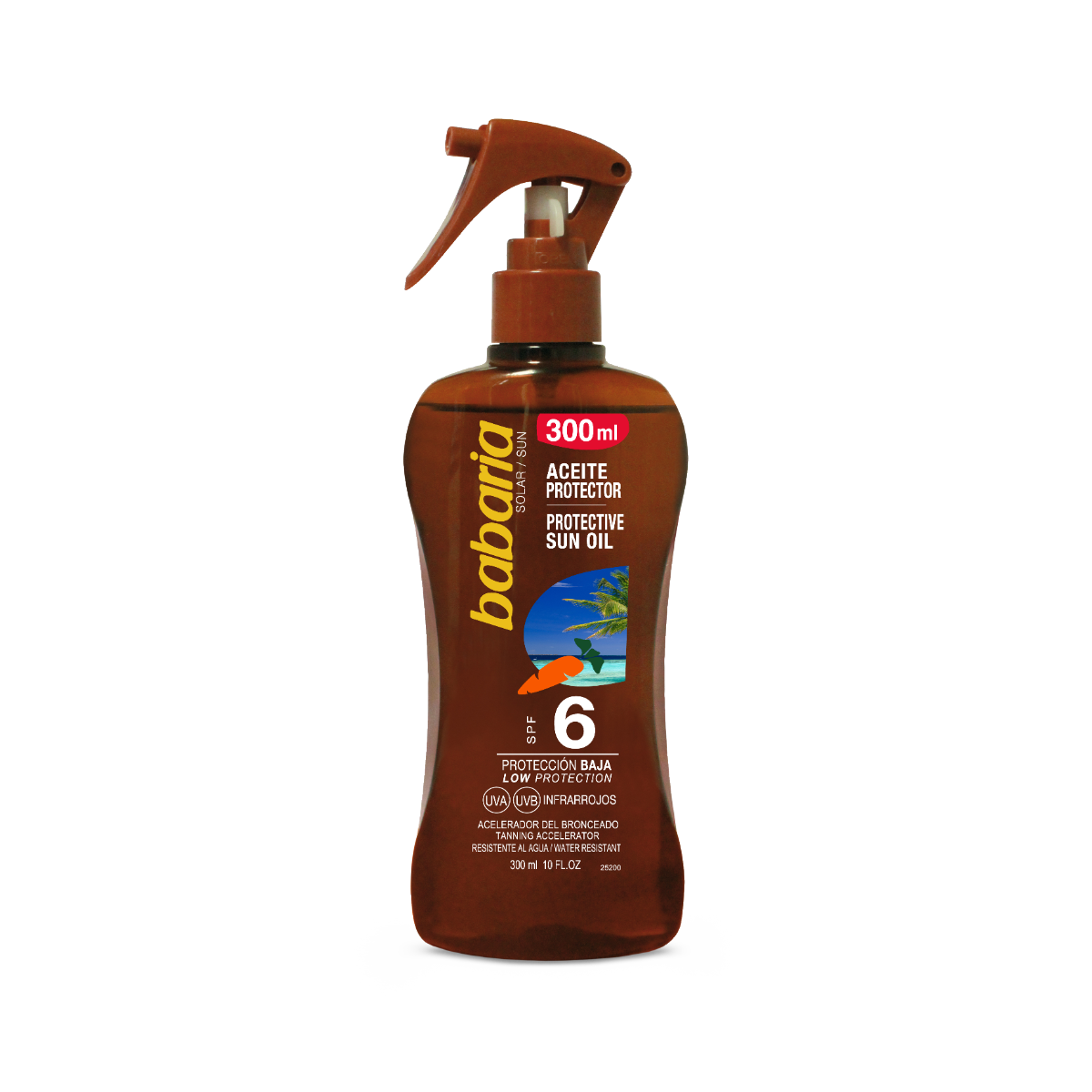 Tanning Oil 300ml SPF6 By Babaria