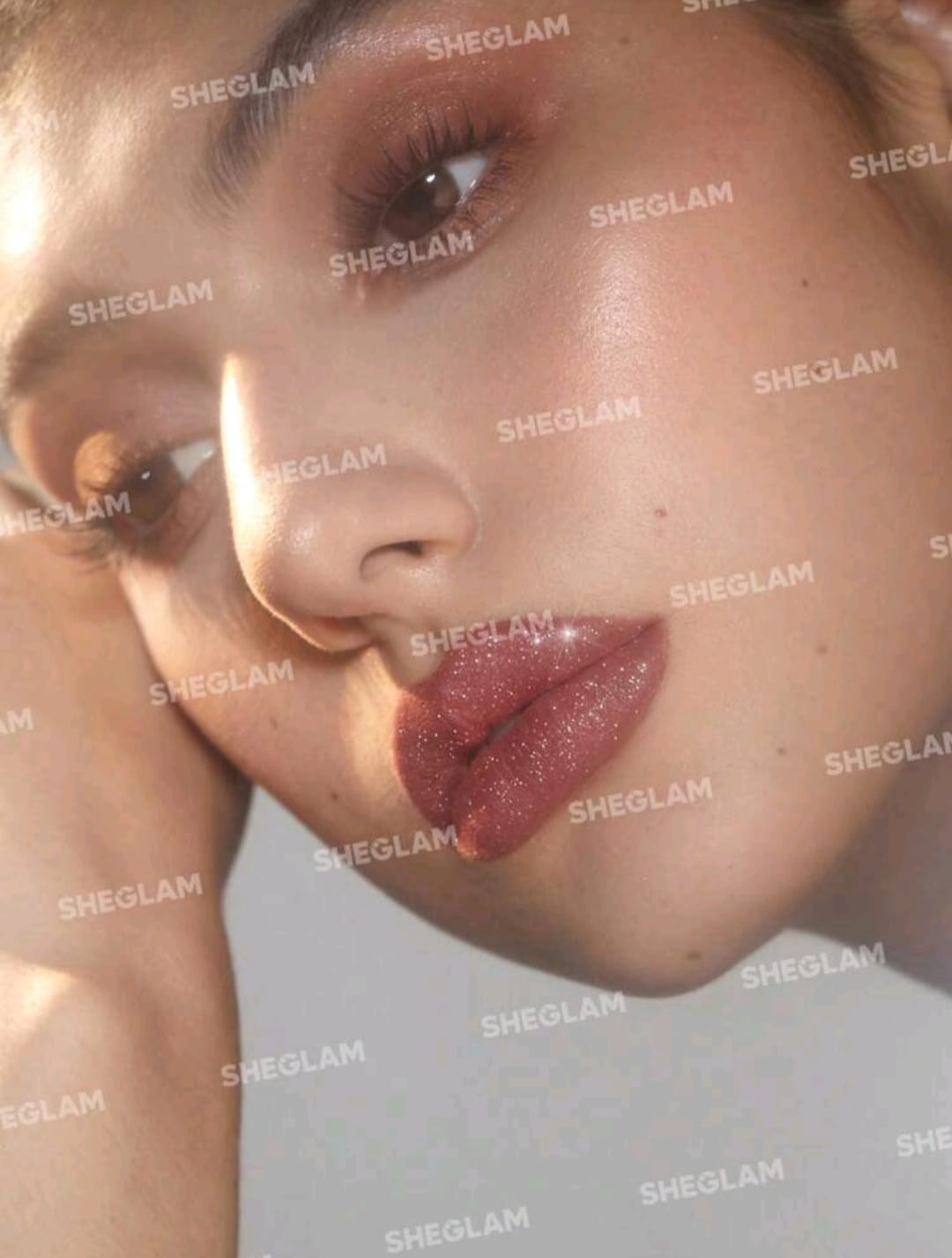 مجموعة ملمع الشفاه الأصلي sheglam lip glitter kit