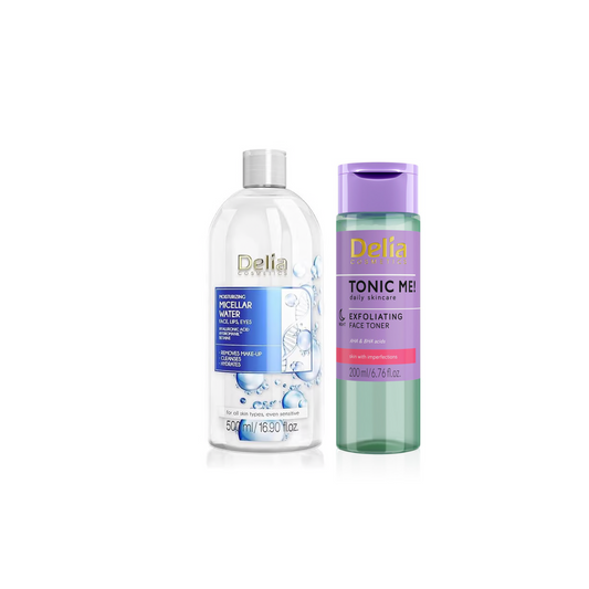 Original Micellar Water + Face Toner By Delia