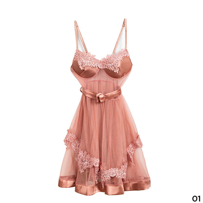 Chiffon Fabric Lingerie