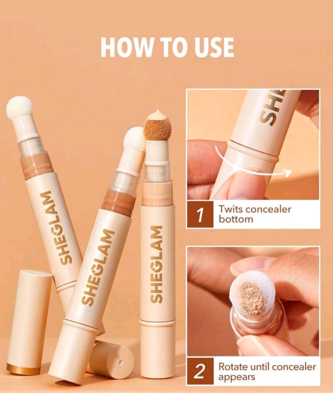 كونسيلر أصليSheglam Complexion Boost  Concealer