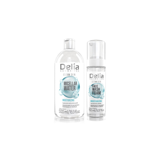 Original Micellar Water + Face Wash Foam By Delia