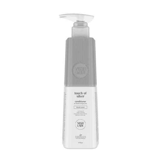Touch of Silver Bi-phase Conditioner for Blonde and Gray Hair By NISHLADY