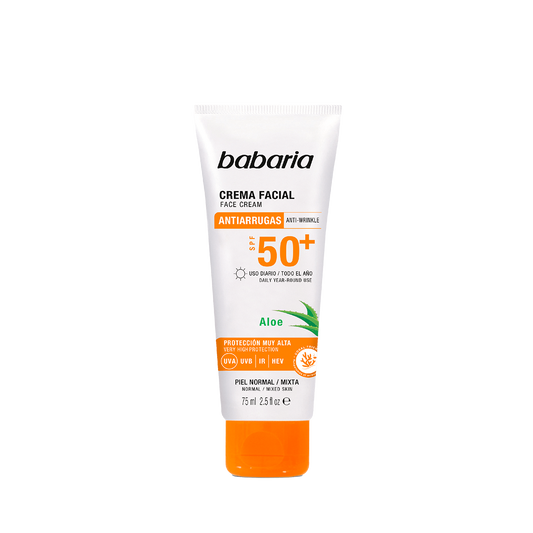 Aloe Vera Face Cream SPF50+ By Babaria