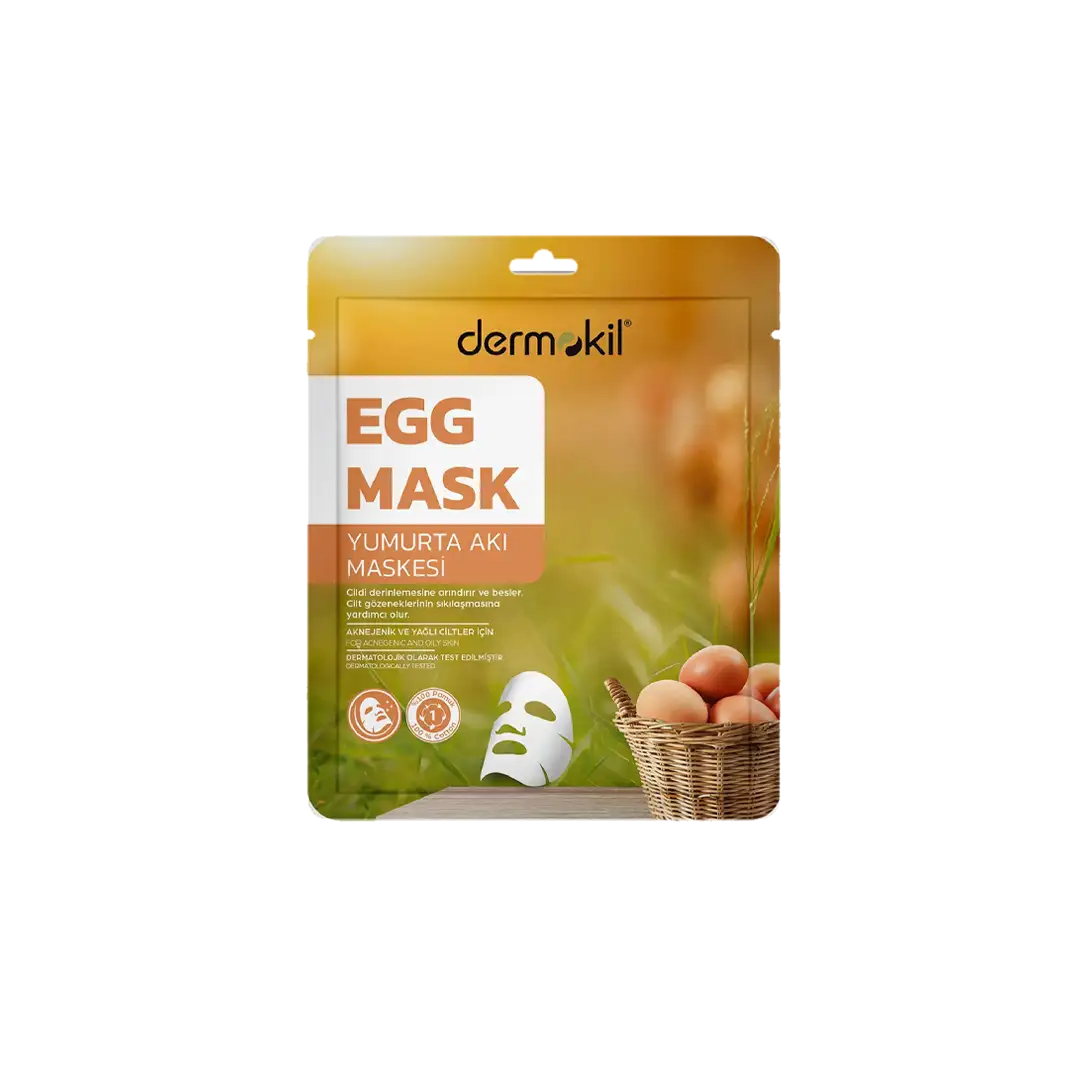 Anti-Acne Egg Paper Mask By DERMOKIL