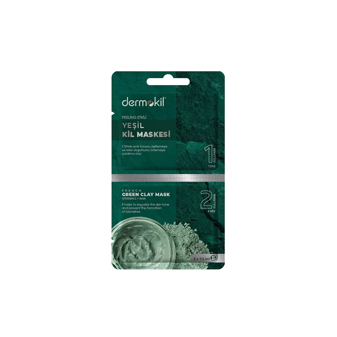 Exfoliating Green Clay Mask By DERMOKIL