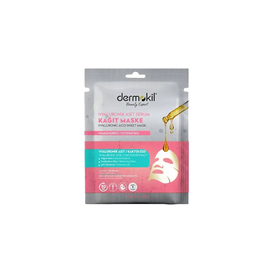 Hyaluronic Acid Serum Sheet Mask By DERMOKIL