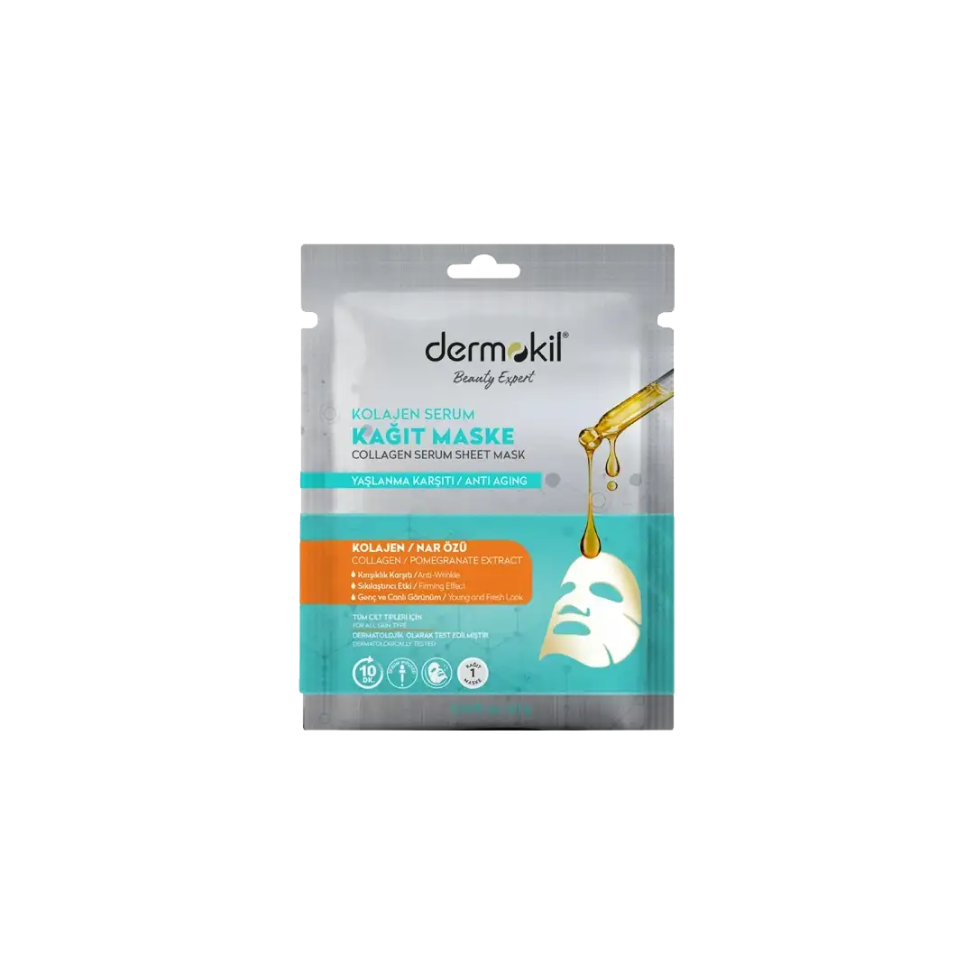 Collagen Serum Sheet Mask By DERMOKIL