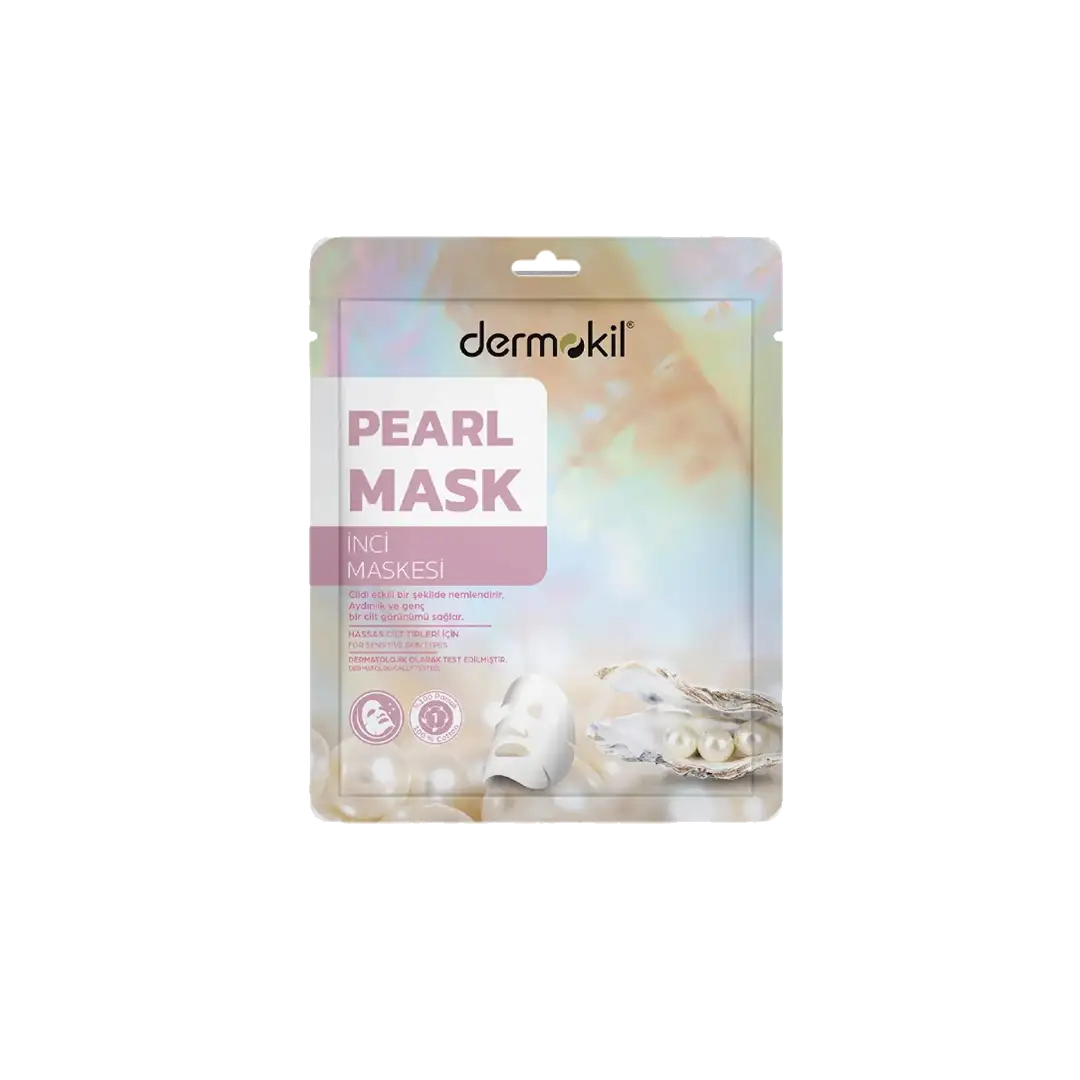 Moisturizing and Brightening Pearl Paper Mask By DERMOKIL