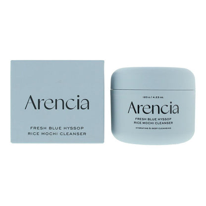 Arencia Fresh Blue Hyssop Rice Mochi Cleanser, 120g