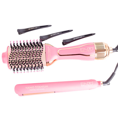 Original Enzo One Step Volumiser + Ultra Straight EN-510