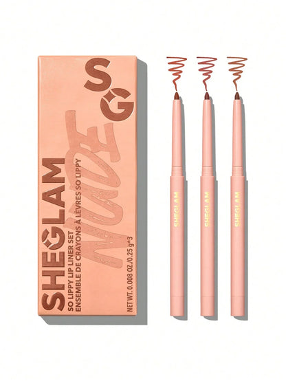 أقلام تحديد الشفاه أصلي  Sheglam So Lippy Lip Liner Set