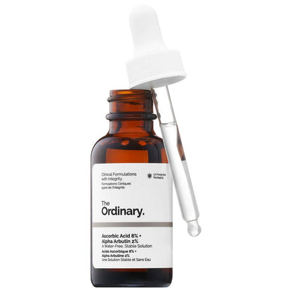 The Ordinary 8% Ascorbic Acid + 2% Alpha Arbutin, 30ml
