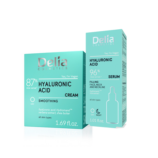 Original Hyaluronic Acid Cream + Serum By Delia