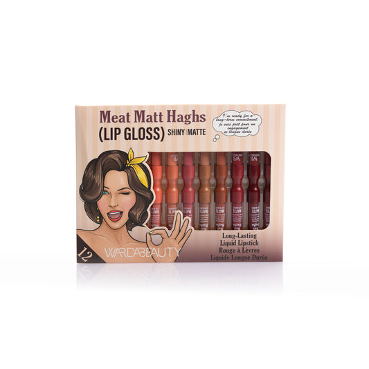 Shiny & Matte Long Lasting Lip Gloss By Wardabeauty