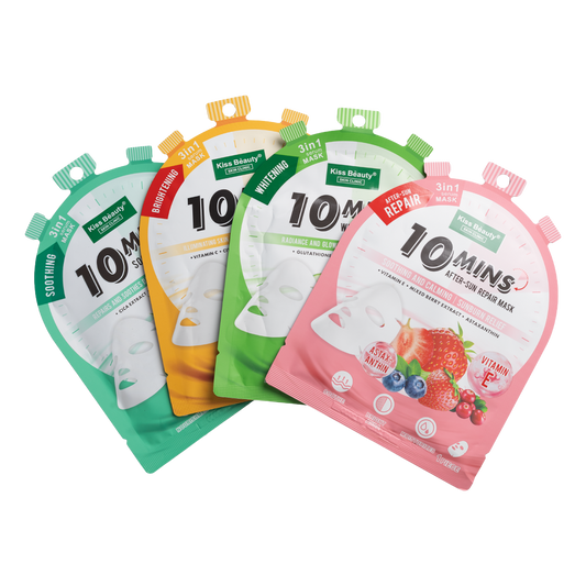 Face Masks (3 pieces) By Kiss Beauty