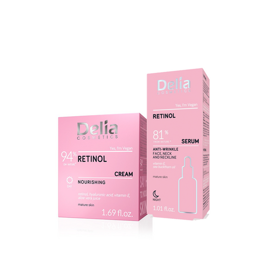 Original Retinol Cream + Serum By Delia