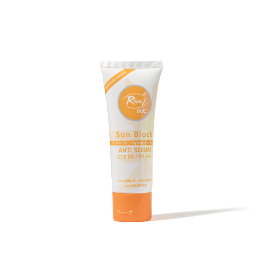 Sun Block Anti Sebum (SPF60) By Rivaj UK