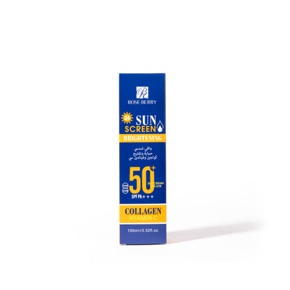 Collagen Vitamin C Brightening Sunscreen (SPF50+) By Rose Berry